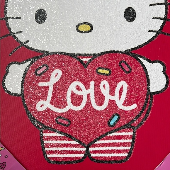🆕 Hello Kitty Wall Art with Heart Design Love - Picture 5 of 5